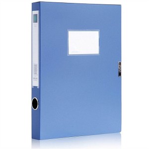 得力 5602 35mm经典档案盒 （单位：只） 蓝