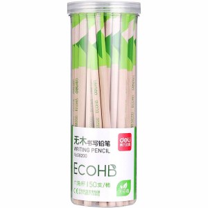 得力（deli）58200塑料铅笔(50支)（单位：筒）绿