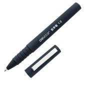 得力 S23 签字笔中性笔水笔 0.5mm 12支/盒 (单位:支) 黑色