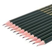 得力7083铅笔(墨绿)(12支/盒)