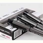 得力 S73 签字笔中性笔水笔 1mm 12盒/支 (单位:支) 黑色